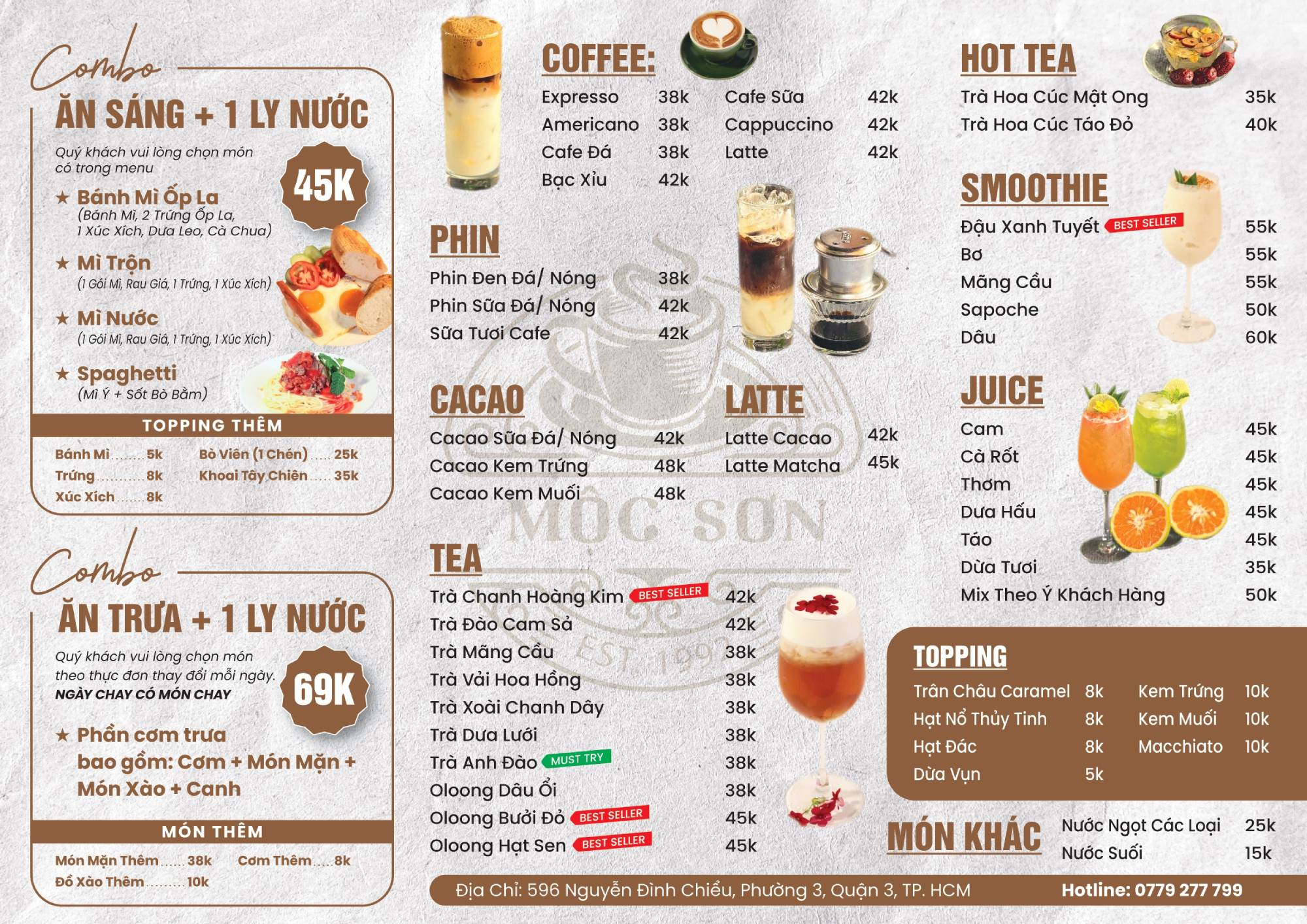 Mộc Sơn coffee - Cơm văn phòng